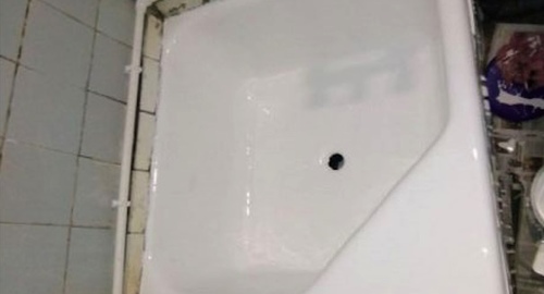 Обновление душевого поддона акрилом | Облучье